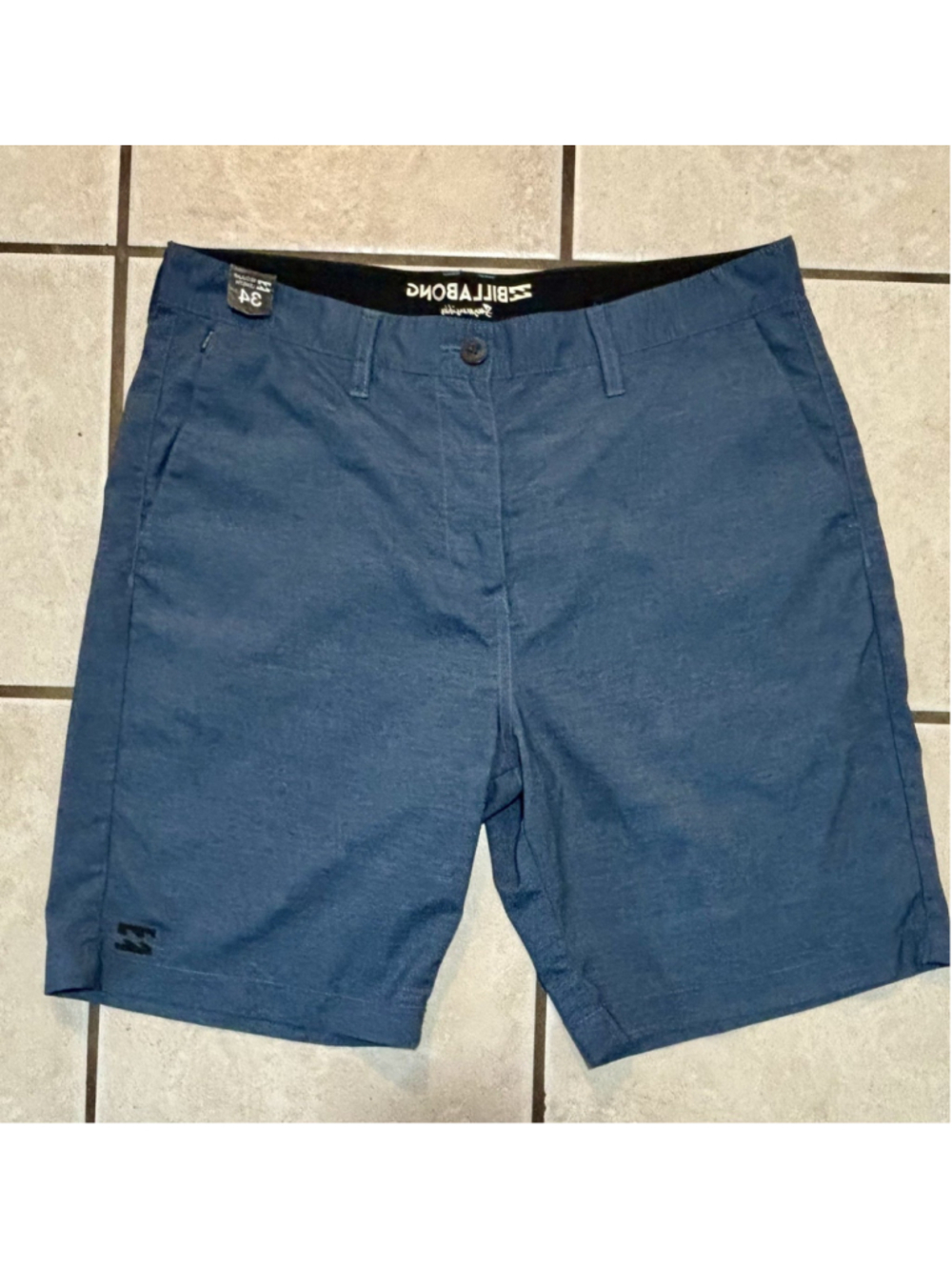 Quiksilver Waterman Beach Park-Volley Shorts - Wave Blue Heather